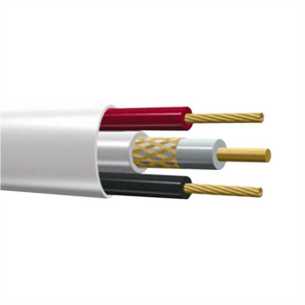 КВК-В  2х0.5мм (12V) внутренний Plexus 100 м/4  белый