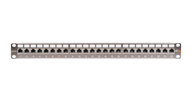 Коммутационная панель NIKOMAX 19", 1U, 24 порта, Кат.6a (Класс Ea)