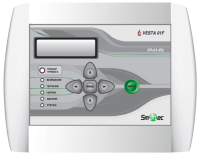 Центральный блок ППКиУ с дисплеем и клавиатурой