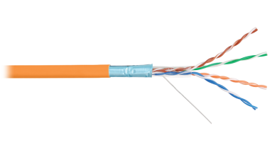 Кабель NIKOLAN F/UTP 4 пары, Кат.5e (Класс D) LSZH 100м