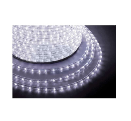 Шнур светодиодный Дюралайт фиксинг 2Вт 36LED/м бел.  (уп.100м) Neon-Night 121-125
