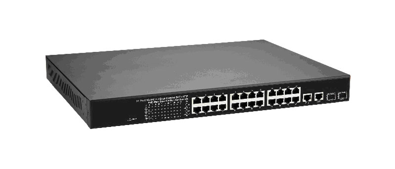 SW-62422/MB Управляемый PoE коммутатор Fast Ethernet на 24 порта 