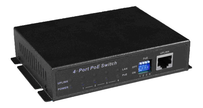 SW-20500/С PoE коммутатор Fast Ethernet на 4 порта